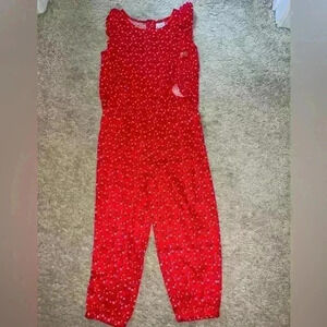 Carter's Red Polka Dot One Piece